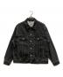 LEVI'S（リーバイス）の古着「UNIVERSAL MONSTERSデニムジャケット」｜ブラック