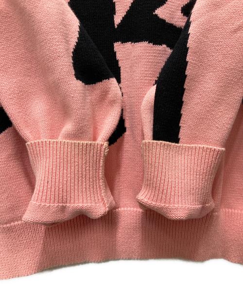 stussy（ステューシー）stussy (ステューシー) Stock sweater ピンク サイズ:Mの古着・服飾アイテム