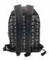 MCM (エムシーエム) STARK BACKPACK MEDIUM  WHITE LOGO VISETOS ブラック：45000円