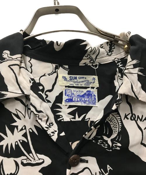 Sun Surf（サンサーフ）Sun Surf (サンサーフ) BEAMS BOY (ビームスボーイ) 別注シャツワンピース ブラック サイズ:FREEの古着・服飾アイテム