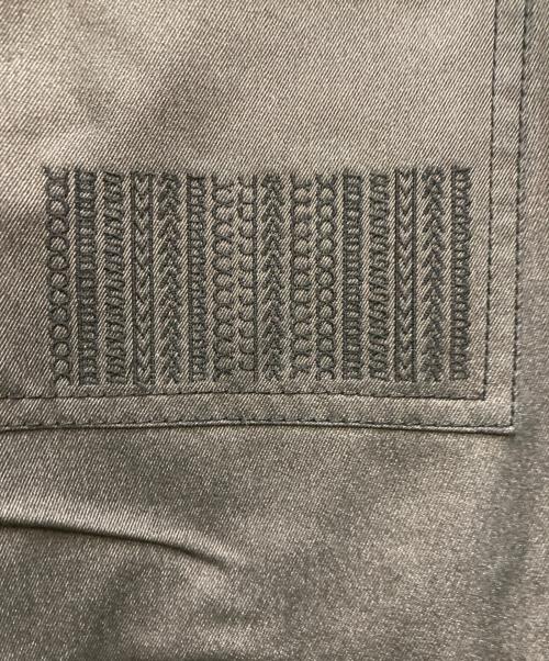 MARC JACOBS（マークジェイコブズ）MARC JACOBS (マークジェイコブズ) THE WIDE LEG CARGO TROUSER グレー サイズ:00の古着・服飾アイテム