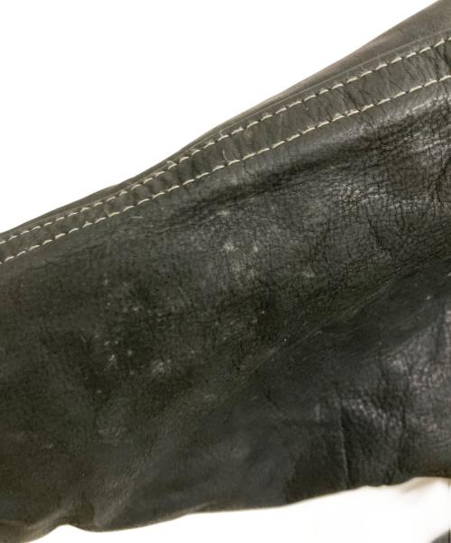 ESPION MODELE（エスピオンモデル）ESPION MODELE (エスピオンモデル) レザーファイヤーマンジャケット ブラック サイズ:2の古着・服飾アイテム