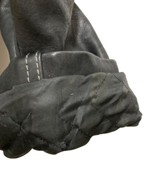 ESPION MODELE（エスピオンモデル）ESPION MODELE (エスピオンモデル) レザーファイヤーマンジャケット ブラック サイズ:2の古着・服飾アイテム