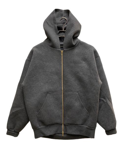 DEUXIEME CLASSE（ドゥーズィエム クラス）DEUXIEME CLASSE (ドゥーズィエム クラス) 24AW Oversized ジップ フーディー グレー サイズ:FREEの古着・服飾アイテム
