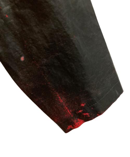 Y's for men（ワイズフォーメン）Y's for men (ワイズフォーメン) コーティングジャケット ブラック×レッド サイズ:3の古着・服飾アイテム