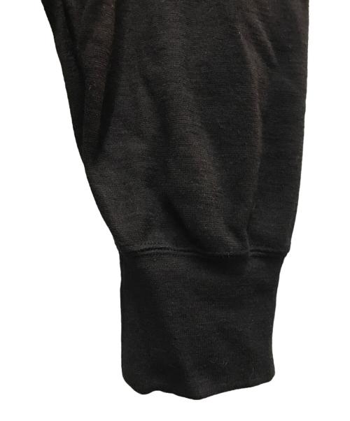 BROCHURE（ブローシュアー）BROCHURE (ブローシュアー) ウールスウェット ブラウン サイズ:Lの古着・服飾アイテム