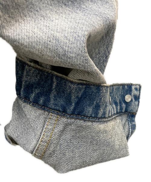 EGONLAB（エゴンラボ）EGONLAB (エゴンラボ) 24SS CUT OUT DENIM JACKET ブルー サイズ:Mの古着・服飾アイテム