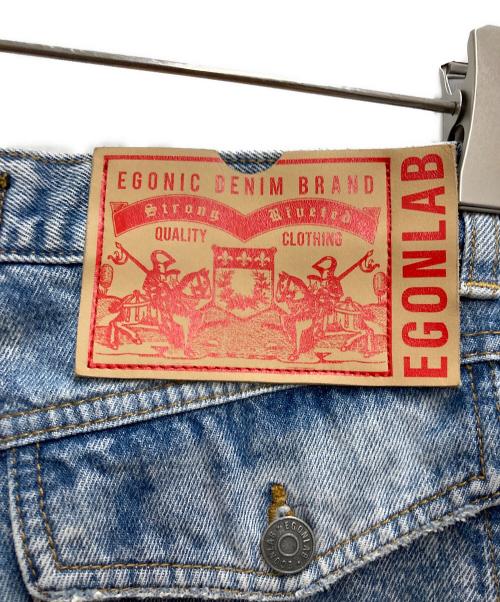 EGONLAB（エゴンラボ）EGONLAB (エゴンラボ) 24SS デニムカーゴパンツ ブルー サイズ:Sの古着・服飾アイテム