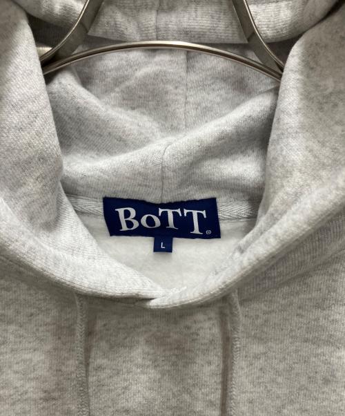 BoTT（ボット）BoTT (ボット) V2 LOGO HOODIE グレー サイズ:Lの古着・服飾アイテム