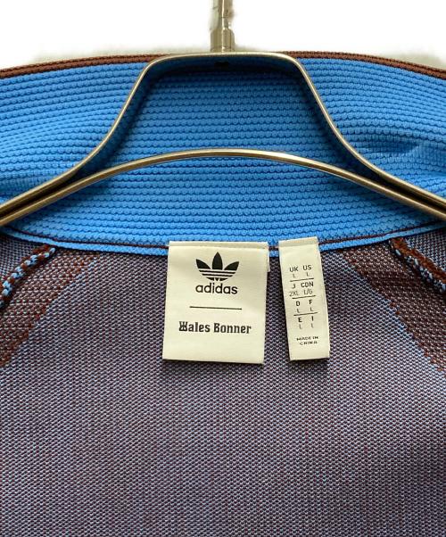 adidas Originals（アディダスオリジナル）adidas Originals (アディダスオリジナル) WALES BONNER (ウェールズボナー) Knit Track Top ブラウン サイズ:2XLの古着・服飾アイテム