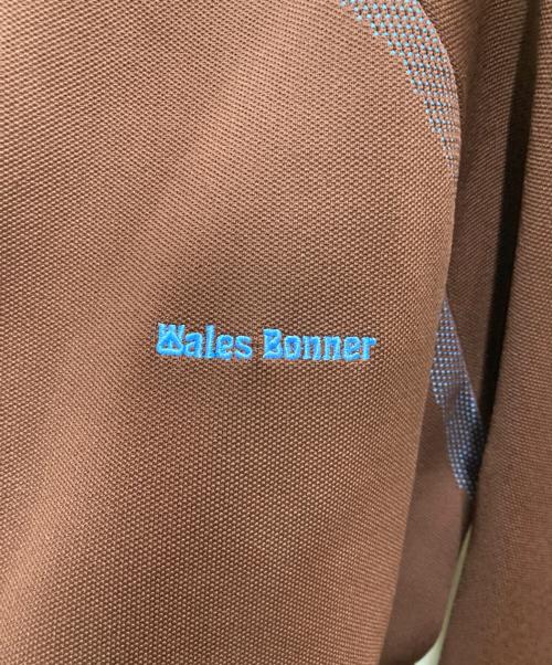 adidas Originals（アディダスオリジナル）adidas Originals (アディダスオリジナル) WALES BONNER (ウェールズボナー) Knit Track Top ブラウン サイズ:2XLの古着・服飾アイテム