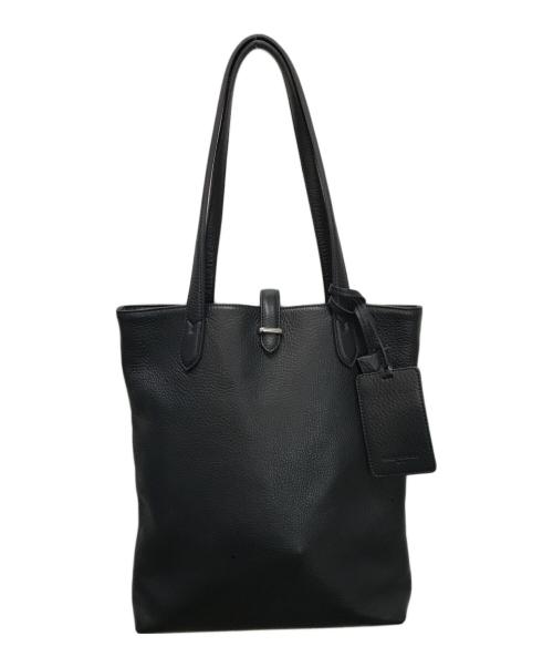 PELLE MORBIDA（ペッレモルビダ）PELLE MORBIDA (ペッレモルビダ) メイデンボヤージュスリムトートバッグ ネイビーの古着・服飾アイテム