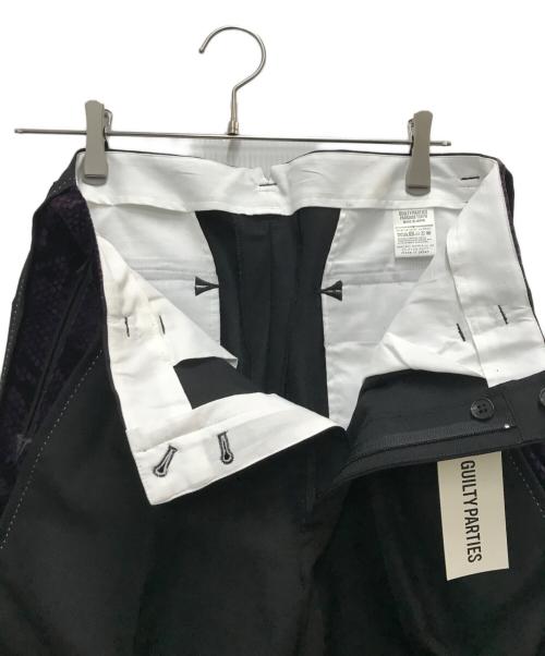 WACKO MARIA（ワコマリア）WACKO MARIA (ワコマリア) WOLF'S HEAD (ウルフズヘッド) DORMEUIL ROCKABILLY PANTS ブラック サイズ:Ｓの古着・服飾アイテム