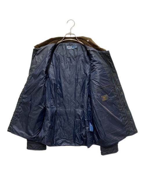 POLO RALPH LAUREN（ポロ・ラルフローレン）POLO RALPH LAUREN (ポロ・ラルフローレン) キルティングジャケット ネイビー サイズ:XLの古着・服飾アイテム