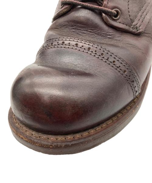 RED WING（レッドウィング）RED WING (レッドウィング) アイアンレンジ・マンソンブーツ ブラウン サイズ:US 8の古着・服飾アイテム