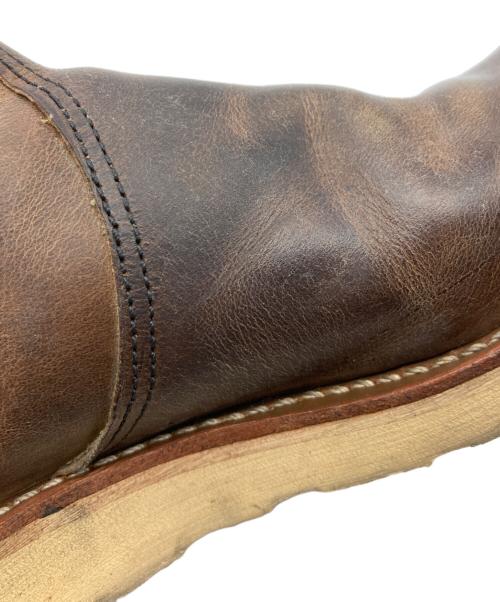 RED WING（レッドウィング）RED WING (レッドウィング) サイドゴアブーツ ブラウン サイズ:US 7 1/2の古着・服飾アイテム