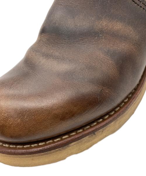 RED WING（レッドウィング）RED WING (レッドウィング) サイドゴアブーツ ブラウン サイズ:US 7 1/2の古着・服飾アイテム