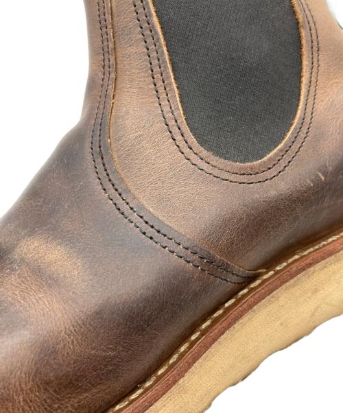 RED WING（レッドウィング）RED WING (レッドウィング) サイドゴアブーツ ブラウン サイズ:US 7 1/2の古着・服飾アイテム