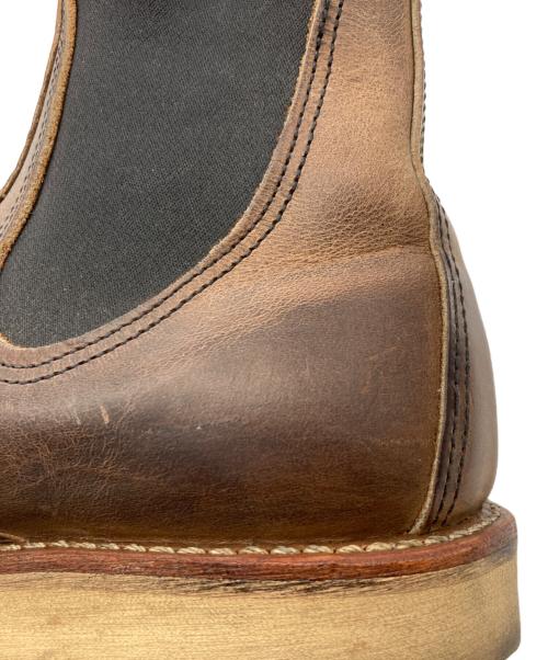 RED WING（レッドウィング）RED WING (レッドウィング) サイドゴアブーツ ブラウン サイズ:US 7 1/2の古着・服飾アイテム