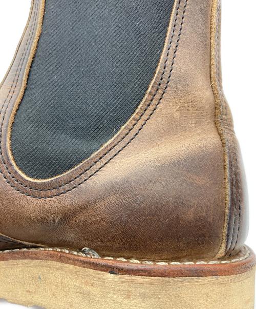 RED WING（レッドウィング）RED WING (レッドウィング) サイドゴアブーツ ブラウン サイズ:US 7 1/2の古着・服飾アイテム