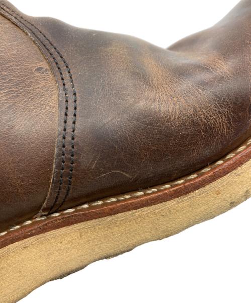 RED WING（レッドウィング）RED WING (レッドウィング) サイドゴアブーツ ブラウン サイズ:US 7 1/2の古着・服飾アイテム