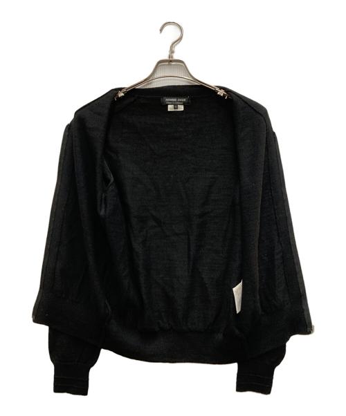 COMME des GARCONS HOMME DEUX（コムデギャルソン オム ドゥ）COMME des GARCONS HOMME DEUX (コムデギャルソン オム ドゥ) ジップカーディガン ブラック サイズ:Sの古着・服飾アイテム