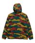 Supreme (シュプリーム) Polartec Facemask Half Zip Hooded Sweatshirt ブラウン×カーキ サイズ:S：15000円