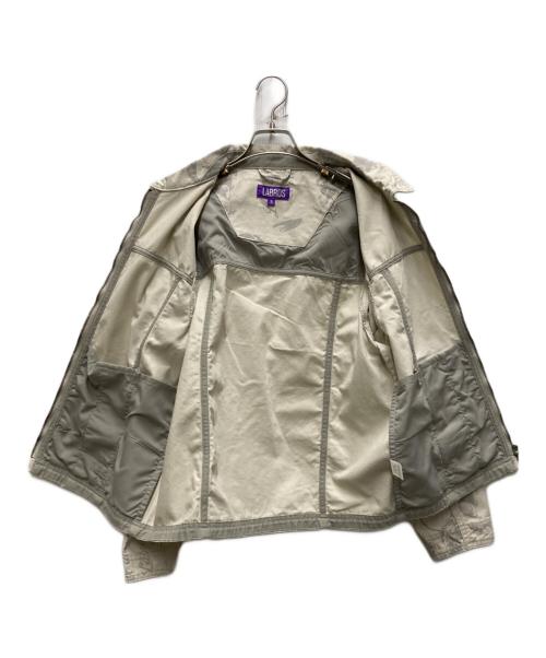 LABROS（ラブロス）LABROS (ラブロス) ジップアップジャケット ホワイト サイズ:Sの古着・服飾アイテム