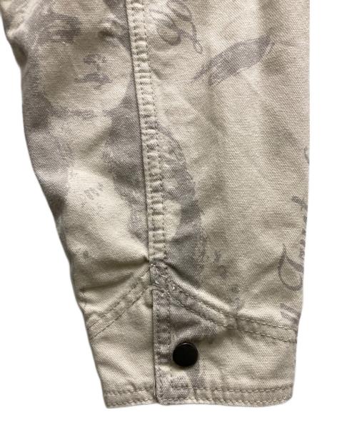 LABROS（ラブロス）LABROS (ラブロス) ジップアップジャケット ホワイト サイズ:Sの古着・服飾アイテム