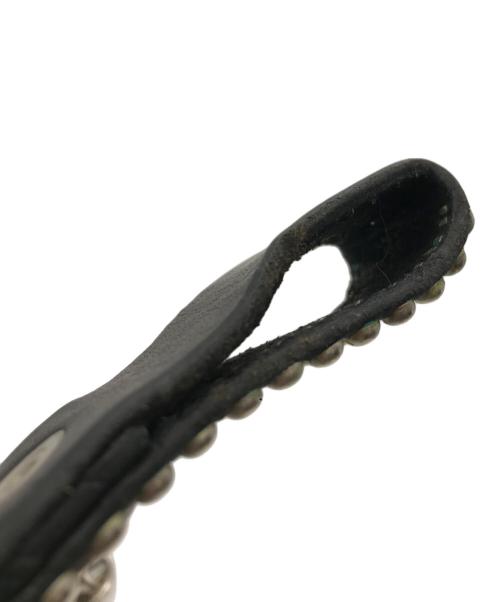 JOHN LAWRENCE SULLIVAN（ジョン ローレンス サリバン）JOHN LAWRENCE SULLIVAN (ジョン ローレンス サリバン) レザースタッズウォレットチェーン シルバーの古着・服飾アイテム