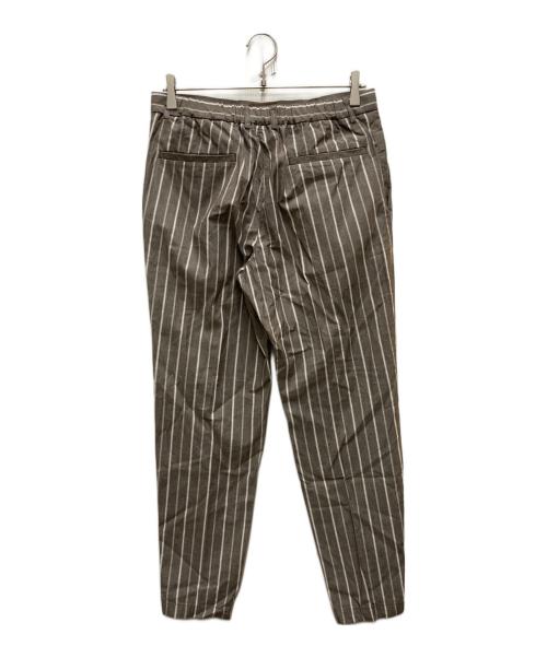 Brilla per il gusto（ブリッラ ペル イルグースト）Brilla per il gusto (ブリッラ ペル イルグースト) オルタネイトストライプ イージーパンツ ブラウン サイズ:48の古着・服飾アイテム