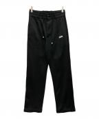 TTT MSWティー モダンストリートウェア）の古着「サイドライントラックパンツ」｜ブラック