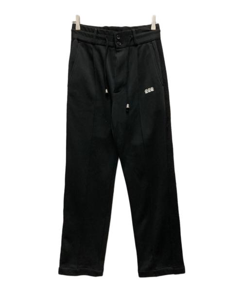 TTT MSW（ティー モダンストリートウェア）TTT MSW (ティー モダンストリートウェア) サイドライントラックパンツ ブラック サイズ:Ｓの古着・服飾アイテム
