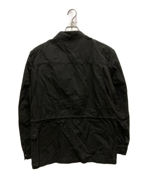 E E（イーイー）E E (イーイー) デザインジャケット ブラック サイズ:Mの古着・服飾アイテム