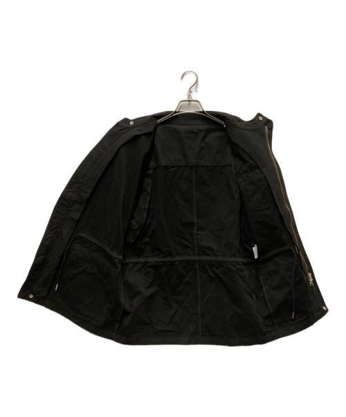 E E（イーイー）E E (イーイー) デザインジャケット ブラック サイズ:Mの古着・服飾アイテム