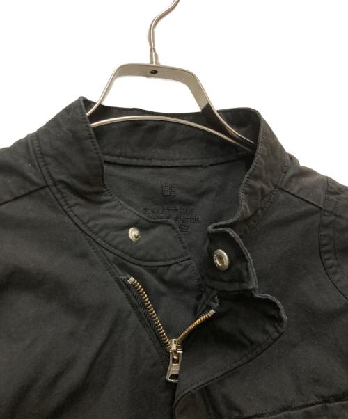 E E（イーイー）E E (イーイー) デザインジャケット ブラック サイズ:Mの古着・服飾アイテム