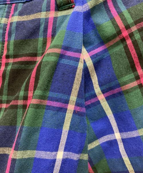 Vivienne Westwood man（ヴィヴィアン ウェストウッド マン）Vivienne Westwood man (ヴィヴィアン ウェストウッド マン) FRONT BACK TUCK トラウザーズ ブルー サイズ:46の古着・服飾アイテム
