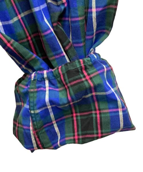 Vivienne Westwood man（ヴィヴィアン ウェストウッド マン）Vivienne Westwood man (ヴィヴィアン ウェストウッド マン) FRONT BACK TUCK トラウザーズ ブルー サイズ:46の古着・服飾アイテム