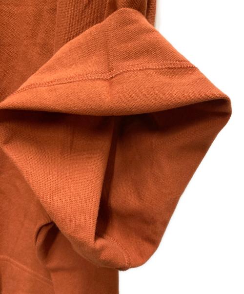 Vivienne Westwood RED LABEL（ヴィヴィアンウエストウッドレッドレーベル）Vivienne Westwood RED LABEL (ヴィヴィアンウエストウッドレッドレーベル) アシンメトリーオリーブ刺繍ポロシャツ ブラウン×ネイビー サイズ:00の古着・服飾アイテム