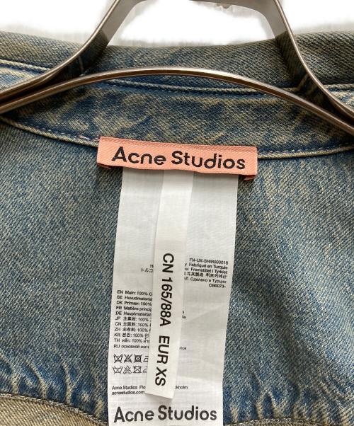 Acne studios（アクネ ストゥディオス）Acne studios (アクネ ストゥディオス) リラックスフィットデニムシャツ インディゴ サイズ:XSの古着・服飾アイテム