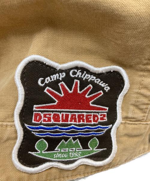 DSQUARED2（ディースクエアード）DSQUARED2 (ディースクエアード) Utility Cargo Jacket ブラウン サイズ:46の古着・服飾アイテム