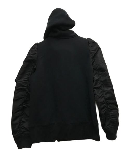 sacai（サカイ）sacai (サカイ) Nylon Twill × Sponge Blouson ブラック サイズ:1の古着・服飾アイテム