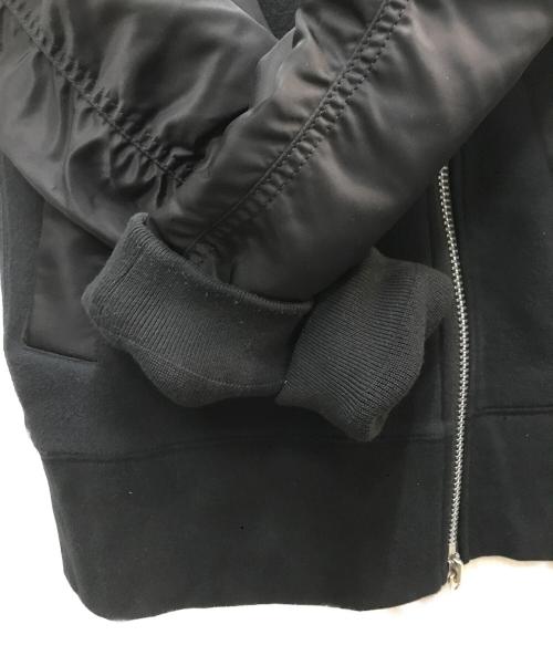 sacai（サカイ）sacai (サカイ) Nylon Twill × Sponge Blouson ブラック サイズ:1の古着・服飾アイテム