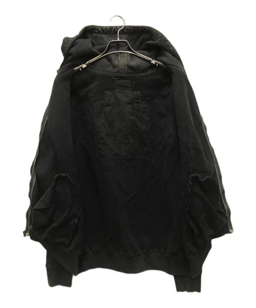 C.E（シーイー）C.E (シーイー) フェードジップパーカー グレー サイズ:XLの古着・服飾アイテム