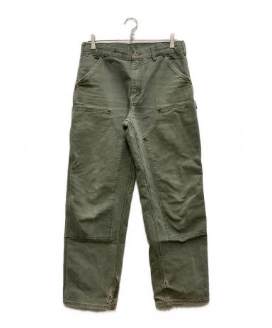 中古・古着通販】CarHartt (カーハート) ダブルニーパンツ モス