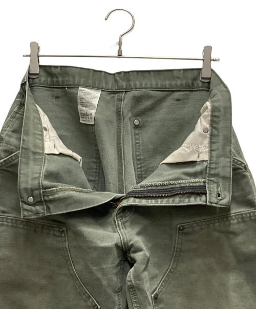CarHartt（カーハート）CarHartt (カーハート) ダブルニーパンツ モスグリーン サイズ:81cm (W32)の古着・服飾アイテム
