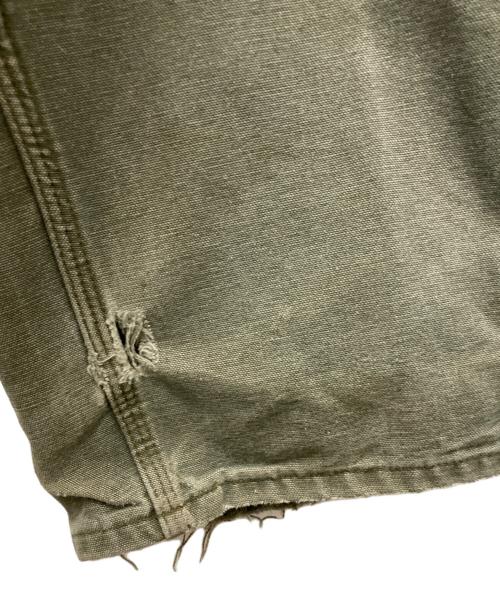 CarHartt（カーハート）CarHartt (カーハート) ダブルニーパンツ モスグリーン サイズ:81cm (W32)の古着・服飾アイテム