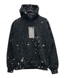 BlackEyePatch（ブラックアイパッチ）の古着「SPLATTERED REFLECTOR HWC LABEL HOODIE」｜ブラック