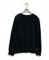 uniform experiment (ユニフォームエクスペリメント) AUTHENTIC CREWNECK SWEAT ブラック サイズ:L：4000円