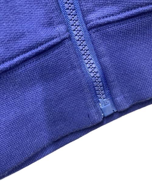 sound sports（サウンドスポーツ）SOUND SPORTS (サウンドスポーツ) 刺繍ジップパーカー ブルー サイズ:Mの古着・服飾アイテム